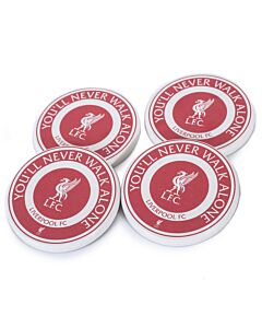 Liverpool FC 4pk Ceramic Coaster Set Maznun Football