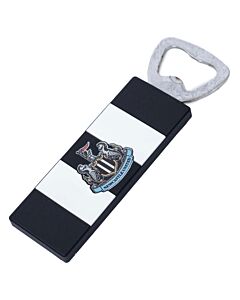 Newcastle United FC PVC Rectangle Magnetic Bottle Opener Maznun Football