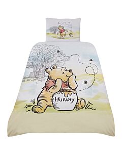 Winnie The Pooh Single Duvet Set-TM-07484 Maznun Football