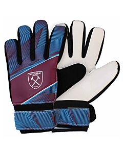 West Ham United FC Fuse Goalkeeper Gloves Kids Maznun Football