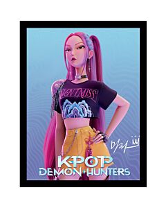 K-Pop Demon Hunters Mira Picture 16 x 12-TM-07448 Maznun Football