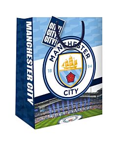 Manchester City FC Medium Colour Gift Bag Maznun Football