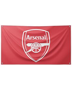 Arsenal FC Core Crest Flag Maznun Football