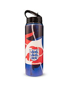 England FA Aluminium 3 Lions Drinks Bottle Maznun Football