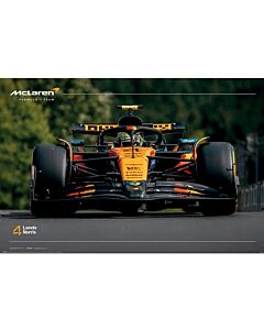McLaren Lando Norris Poster 56-TM-07776 Maznun Football