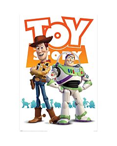 Toy Story 5 Woody N Buzz Poster 66 Maznun Football