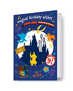 Harry Potter 3D Lenticular Birthday Card Maznun Football