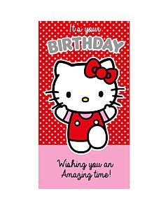 Hello Kitty Birthday Card Maznun Football