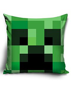 Minecraft Creeper Velvet Feel Cushion Maznun Football