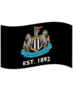 Newcastle United FC Established Flag Maznun Football
