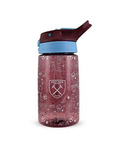 West Ham United FC Junior Water Bottle Maznun Football