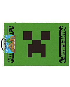 Minecraft Creeper Doormat Maznun Football
