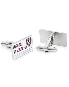 West Ham United FC Street Sign Cufflinks Maznun Football