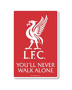 Liverpool FC Portrait LED Crest Sign Maznun Football