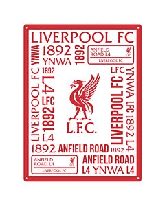 Liverpool FC Large Montage Sign Maznun Football