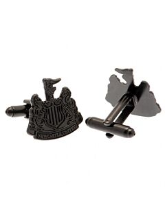 Newcastle United FC Black IP Cufflinks Maznun Football