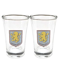 Aston Villa FC 2pk Shot Glass Set Maznun Football